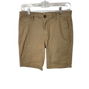 Goodfellow & Co Men's Linden 8" Inseam 5-Pocket Shorts Twill Tan/Khaki Size 30